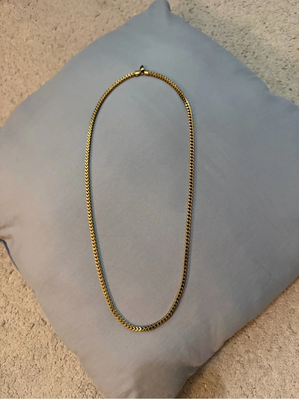 GoldGods 28inch Box Franco 18k Gold 4mm Chain